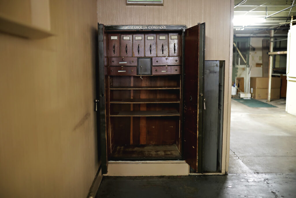 Antique safe in The Guilded Grayland