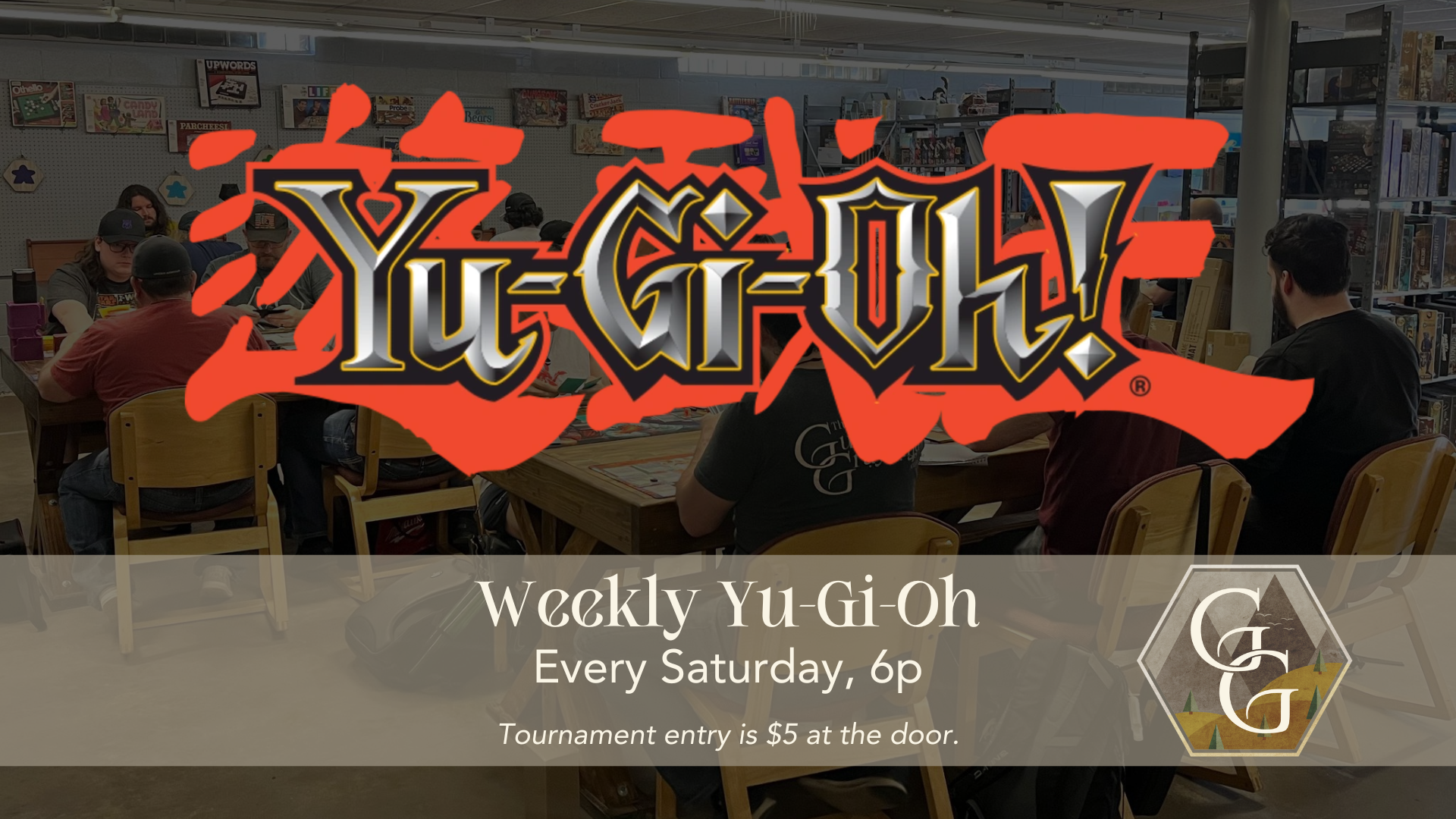 Yu-Gi-Oh! Every Saturday, 6p