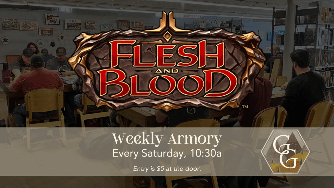 Flesh and Blood: FAB Saturday