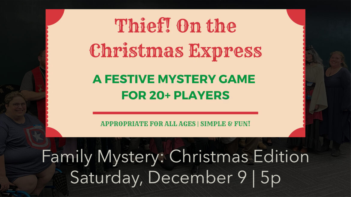 Family Mystery Night—Christmas Edition