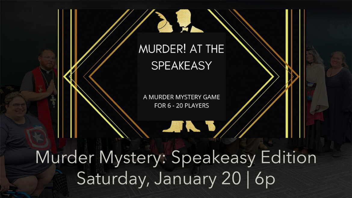 Murder Mystery Night—At the Speakeasy