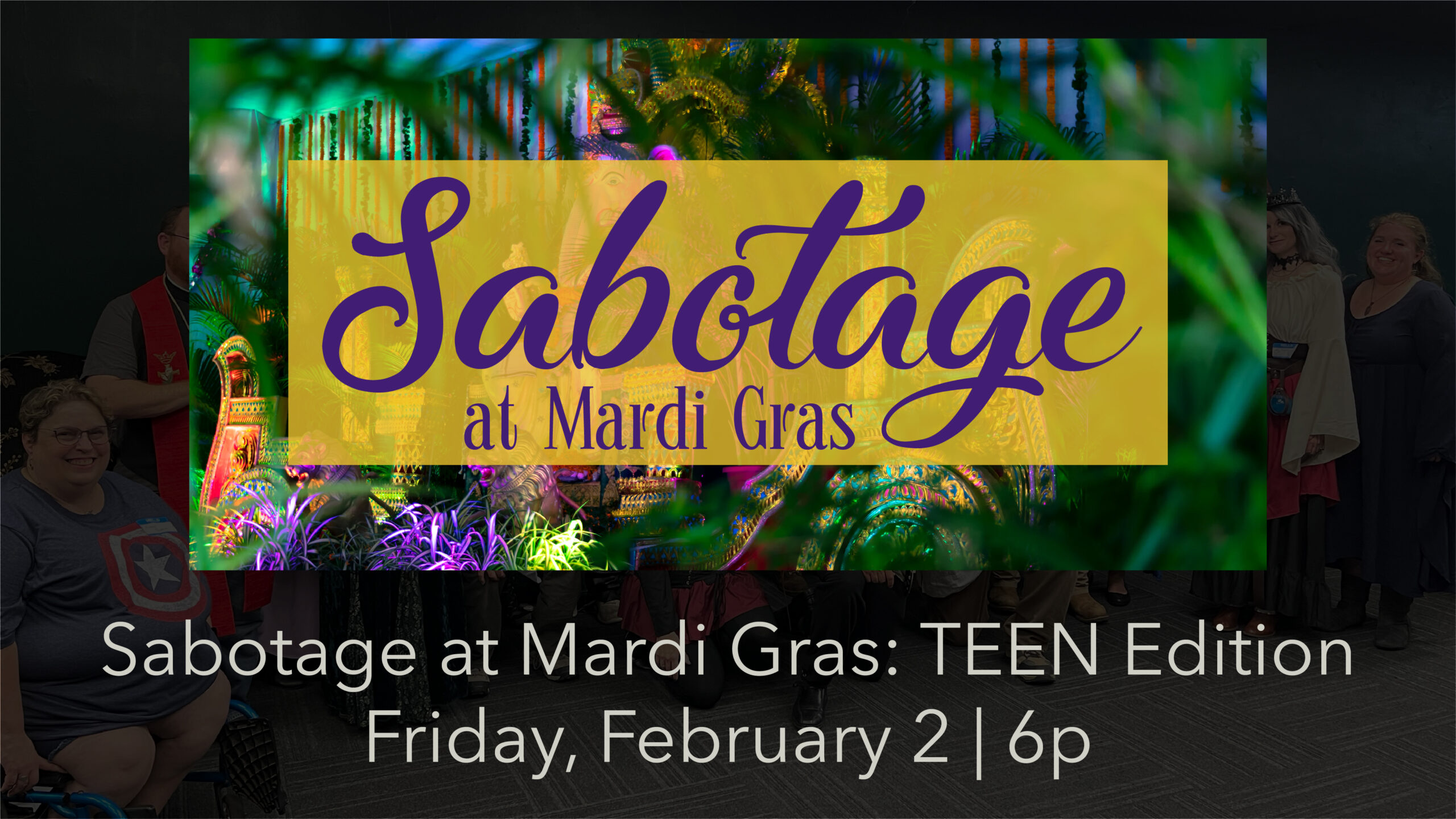 Murder Mystery Night: Sabotage at Mardi Gras—Teen Edition