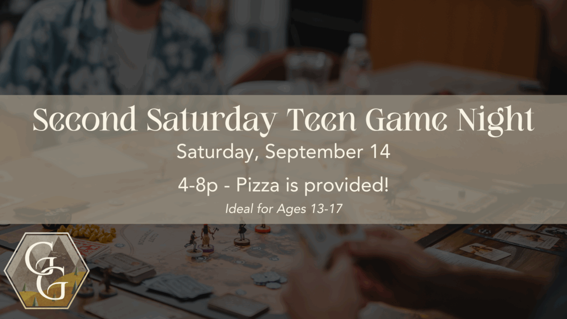 Second Saturday Teen Game Night - 4-8p