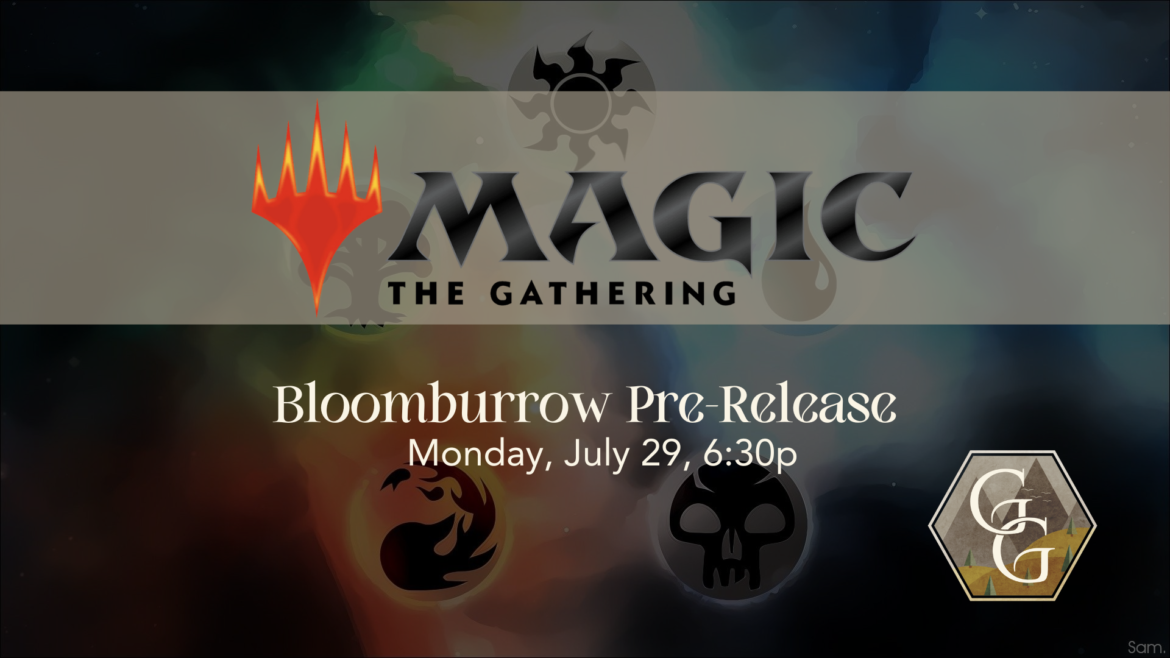 Magic the Gathering: Bloomburrow Prerelease