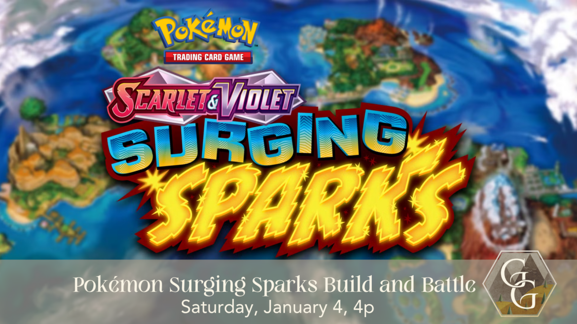 Pokémon: Surging Sparks Build & Battle Event