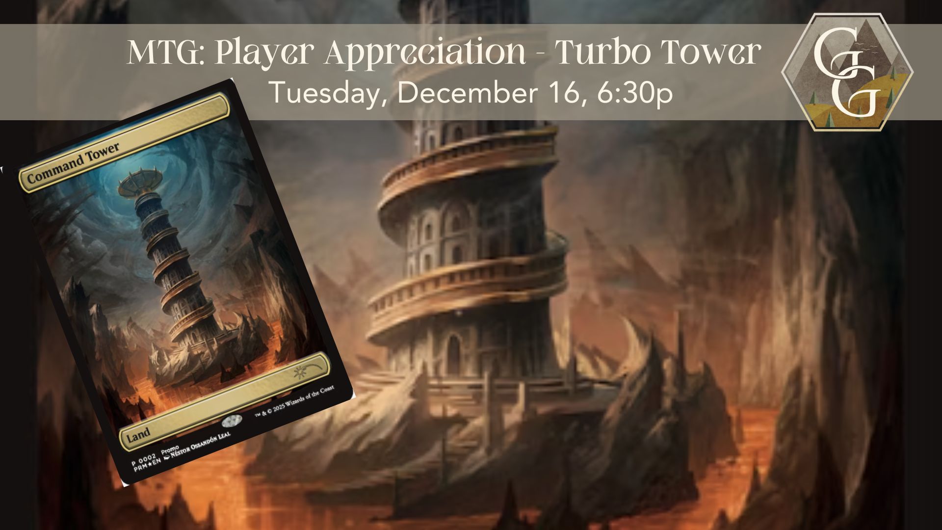 Image of Commander Tower Promo Card